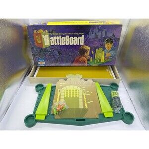 Vintage 1972 Ideal Toy BattleBoard Battle Board Game : READ